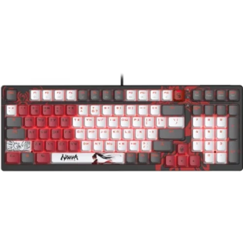 Клавиатура A4Tech Bloody S98 Naraka BLMS Plus механическая черный/красный USB for gamer LED (S98 NAR Клавиатура A4Tech Bloody S98 Naraka BLMS Plus механическая черный/красный USB for gamer LED (S98 NAR